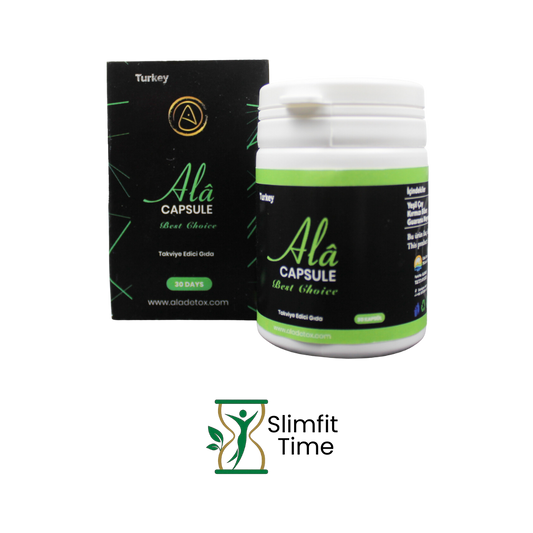 Ala Capsule bottle with gentle herbal support capsules