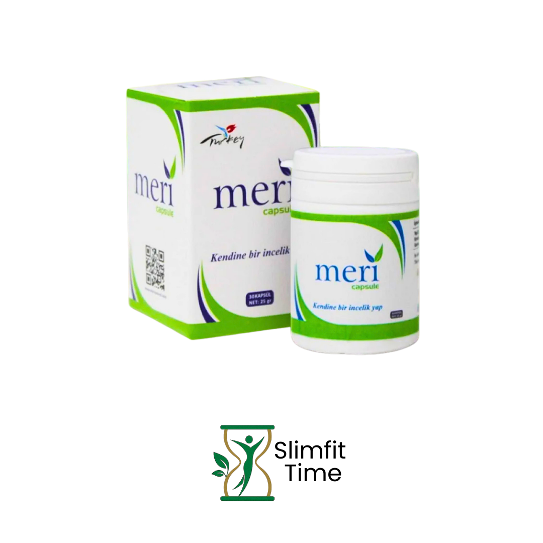 Meri Capsule bottle with daily care herbal capsules