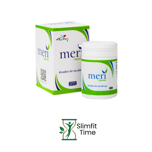 Meri Capsule bottle with daily care herbal capsules