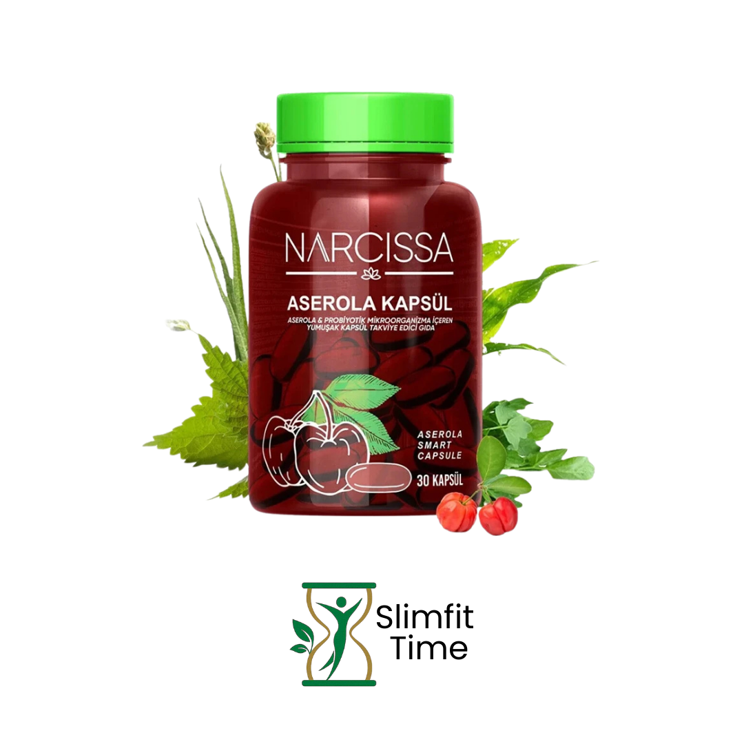 Narcissa Capsule bottle and soothing herbal supplement capsules