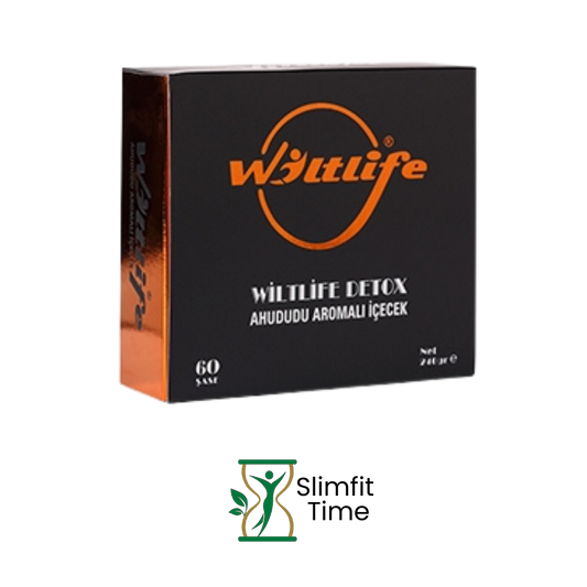 Wiltlife Tea sachets with a balanced herbal brew in a mug